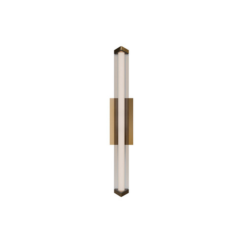 Boulevard LED Wall Sconce in Aged Brass (34|WS6252435AB)