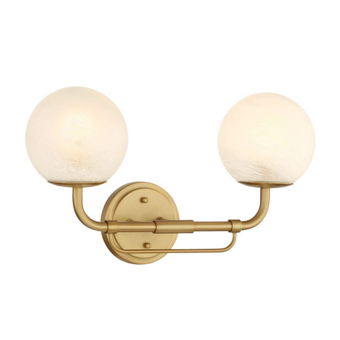 Whitehall Two Light Vanity in Legacy Brass (7|3792732)