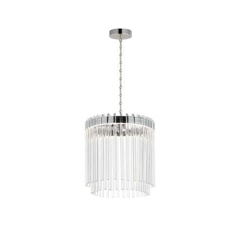 Jolie LED Pendant in Polished Nickel (16|38421CLPN)