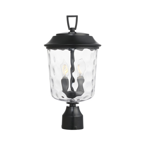 Prescott Two Light Post Lantern in Dark Bronze (16|34219WGDBZ)