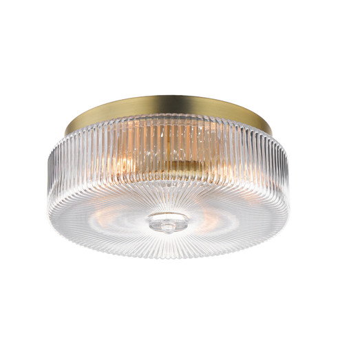 Kasbah Four Light Flush Mount in Satin Brass (16|15199CRSBR)