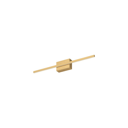 Vega Minor LED Vanity in Brushed Gold (347|VL18224BGUNV)