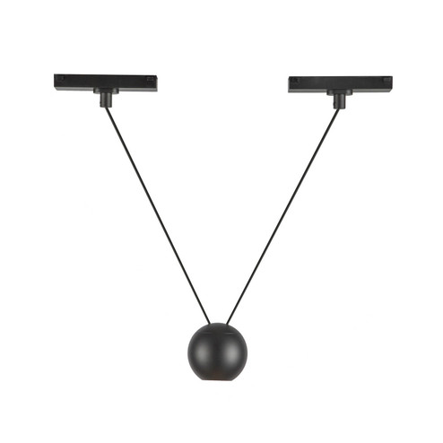 Faria Double LED Pendant in Black (347|TRP27203BK)