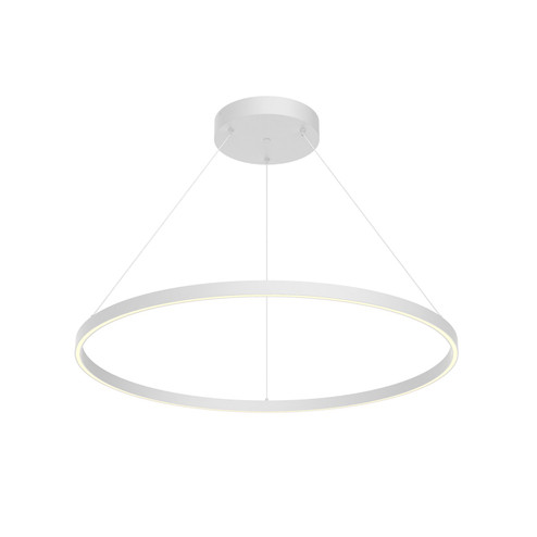 Cerchio LED Pendant in White (347|PD87136WHUNV010)