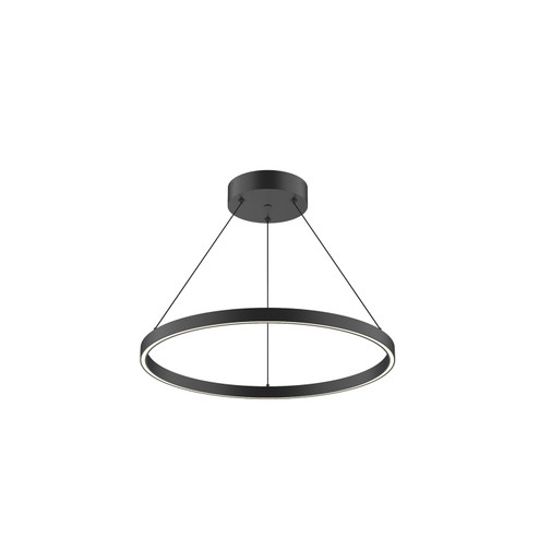Cerchio LED Pendant in Black (347|PD87124BKUNV010)