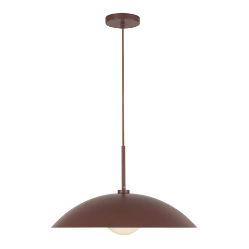 Regent One Light Pendant in Burgundy (347|PD56019BGD)