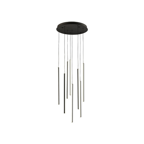 Chute LED Pendant in Black (347|MP14919BKUNV010)