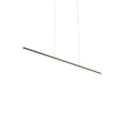 Vega Minor LED Linear Pendant in Black (347|LP18248BKUNV)