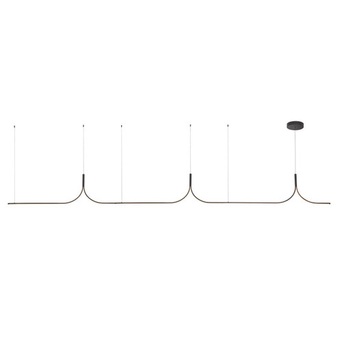 Thread LED Linear Pendant in Black (347|LP17915BKUNV010)