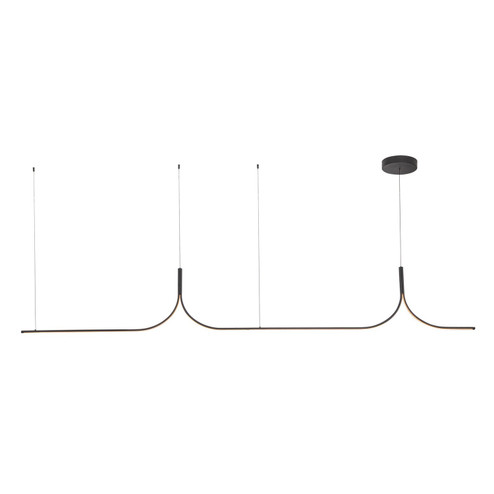 Thread LED Linear Pendant in Black (347|LP17910BKUNV010)
