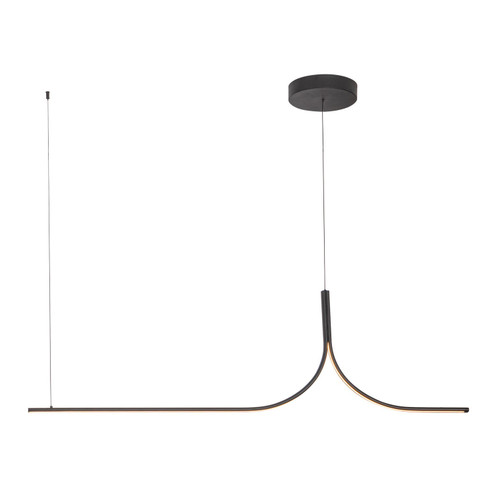 Thread LED Linear Pendant in Black (347|LP17905BKUNV010)