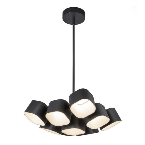 Arena LED Chandelier in Black (347|CH73418BKUNV)