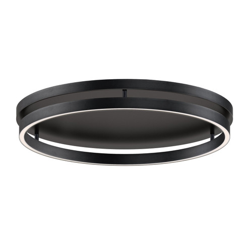 Groove 5CCT LED Flush Mount in Black (86|E52720BK)