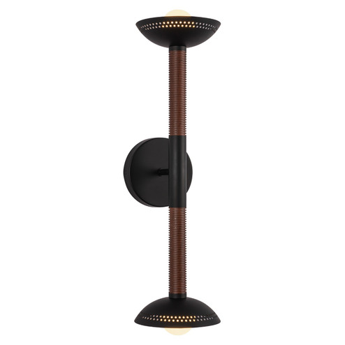 Arden LED Wall/Vanity in Matte Black/Opal Glass (452|WV616223MBOPUNV)