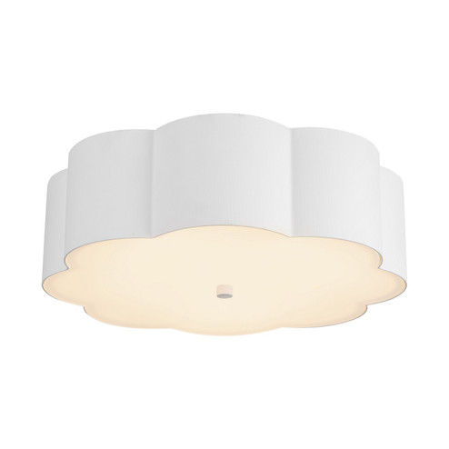 Blossom Three Light Flush Mount in Antique White (452|FM603314AW)