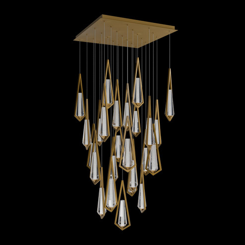 Devotion LED Pendant in Aged Brass (529|BPD66225SAB)