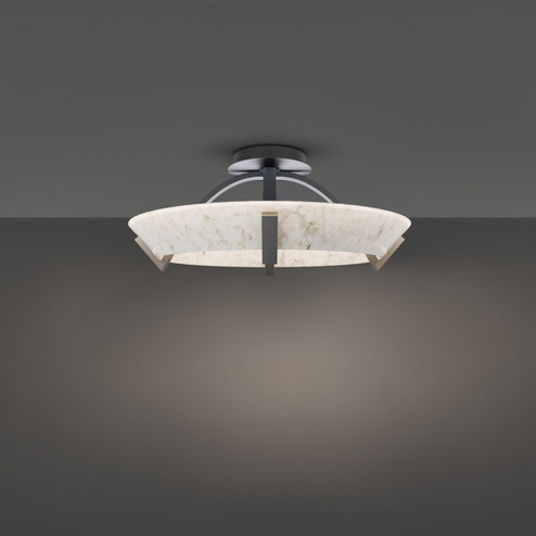 Copa LED Flush Mount in Antique Nickel (281|FM54519AN)