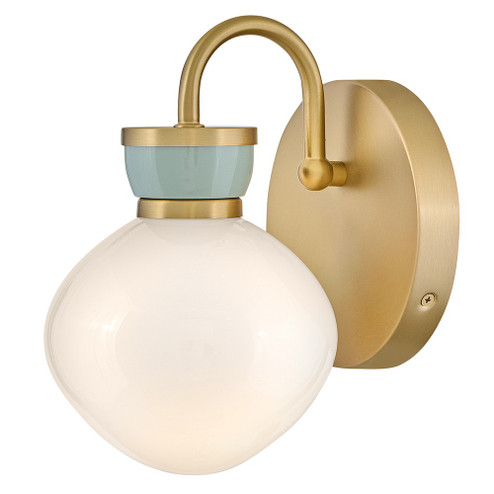 Lucy LED Wall Sconce in Lacquered Brass (531|85590LCBSF)