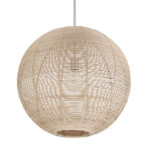 Berkeley One Light Pendant in Brushed Nickel (47|48087)