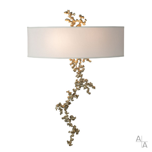 Coral LED Wall Sconce in Ink (39|402036SKT89SF1692)