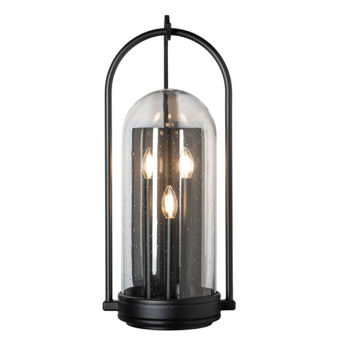 Davis Three Light Outdoor Wall Sconce in Coastal Black (39|305213SKT80II0826)