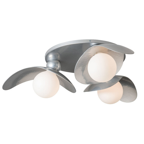 Yoki Yoki 3-Light Semi-Flush in Sterling (39|122110SKT85)