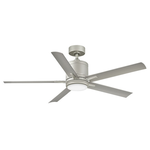Vail 52''Ceiling Fan in Brushed Nickel (13|907052FBNLWD)