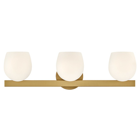 Mae LED Vanity in Lacquered Brass (13|57023LCBLL)