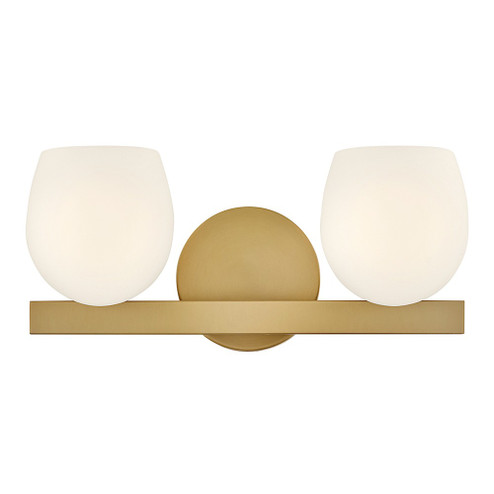Mae LED Vanity in Lacquered Brass (13|57022LCBLL)
