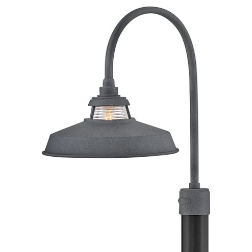 Troyer LED Post Mount in Aged Zinc (13|1191DZ)