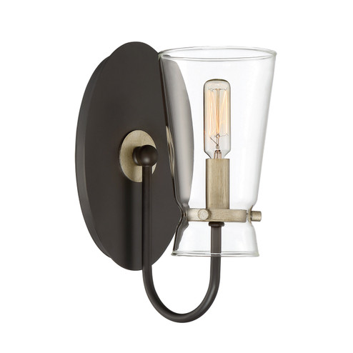 Midnight One Light Wall Sconce in Western Bronze (10|MDT8701WT)
