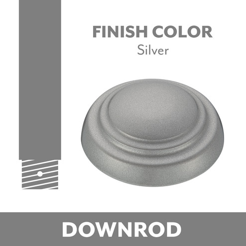 Minka Aire Down Rod in Silver (15|DR560SL)