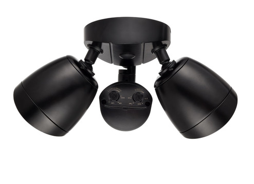 LED Outdoor Security Flood Light in Powder Coated Black (59|M18002PBK)