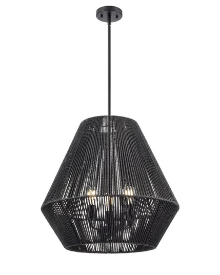 Elise Three Light Pendant in Matte Black (59|9023MB)