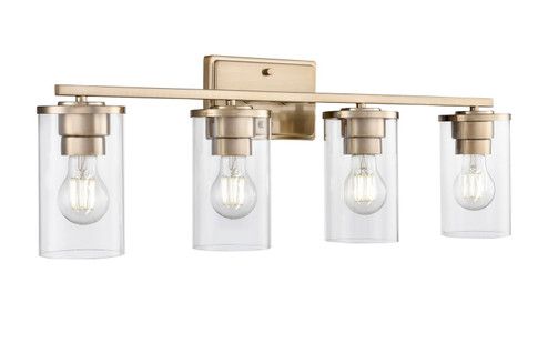 Verlana Four Light Vanity in Modern Gold (59|2704MG)