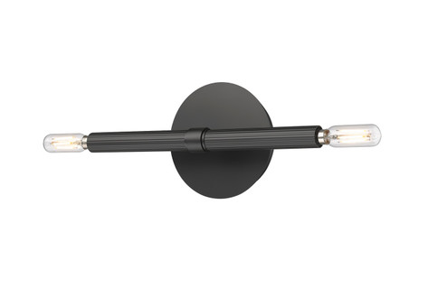 Skyva Two Light Wall Sconce in Matte Black (59|25702MB)
