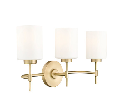 Keylee Three Light Vanity in Vintage Brass (59|19603VB)