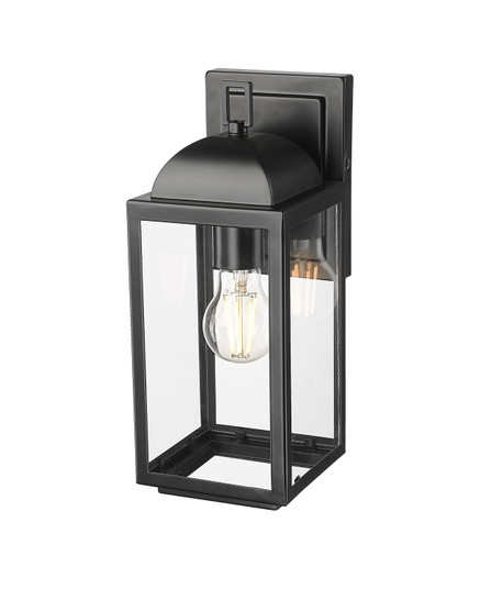 Beaufort One Light Outdoor Wall Sconce in Powder Coated Black (59|194001PBK)