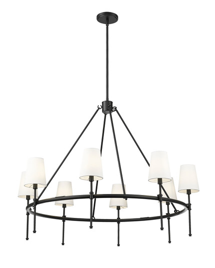 Adorra Eight Light Chandelier in Matte Black (59|16608MB)