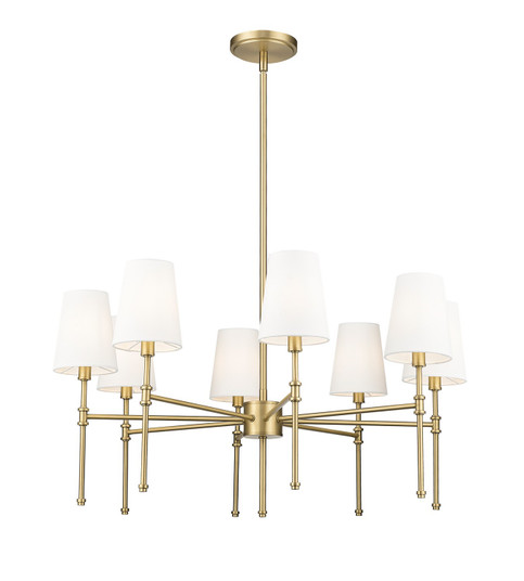 Adorra Eight Light Chandelier in Vintage Brass (59|16108VB)
