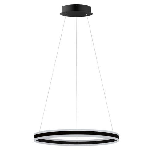 Tonarella LED Pendant in Black/White (217|203649A)