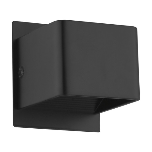 Sania 3 LED Wall Sconce in Matte Black (217|202633A)
