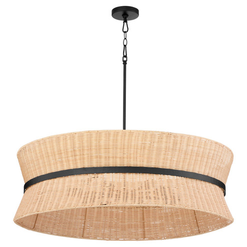 Fairview Eight Light Pendant in Matte Black (19|6123859)