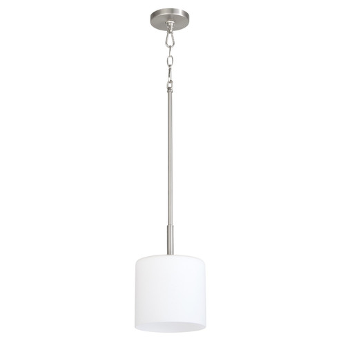 Rutherford One Light Pendant in Satin Nickel (19|330765)