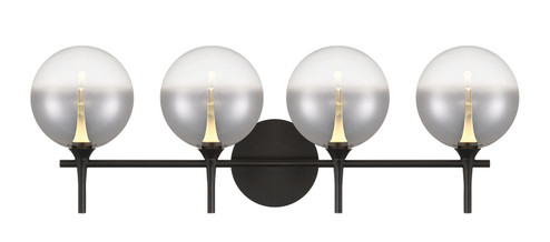 Iissa LED Vanity in Matte Black (40|48918022)