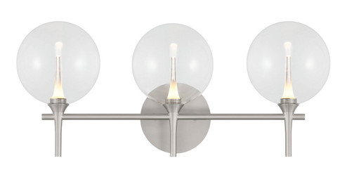 Iissa LED Vanity in Satin Nickel (40|48914017)