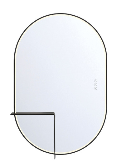 LINDEN LINDEN-MR-24INX36IN-BK-LED in Black (40|48520027)