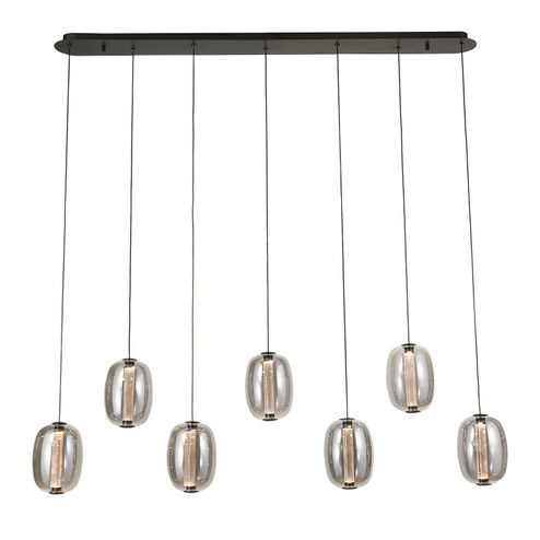 Vega LED Island Pendant in Black (78|AC6957SM)