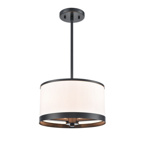 High Street Three Light Pendant in Black (78|AC12161BK)