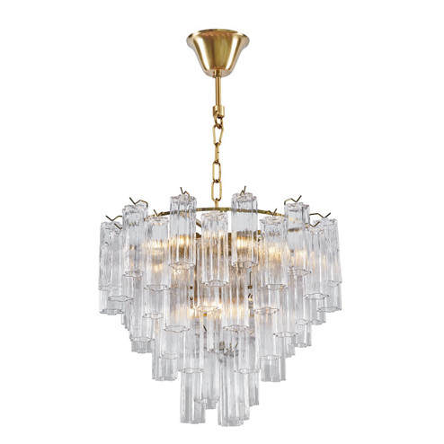 Sophia 16 Light Chandelier in Brass (78|AC12101BR)